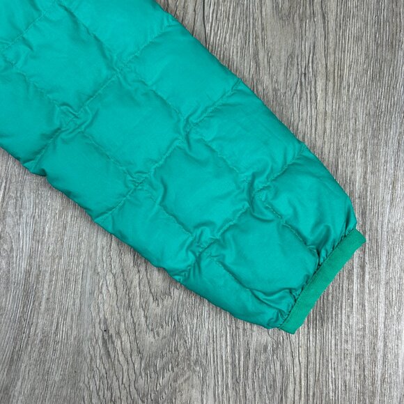 Marmot Quilted Duck Down 600 Fill Green Puffer Jacket Size XS - Picture 5 of 8